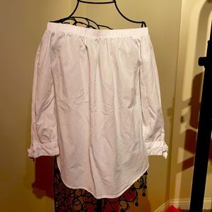Ladies gently used white blouse, small
